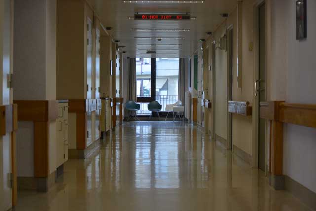 Krankenhaus Flur