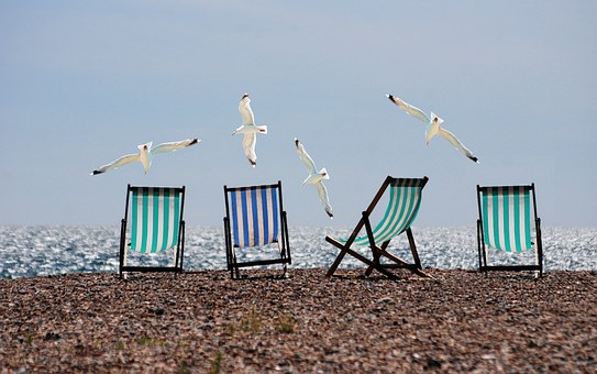 Sommer-Liegestühle