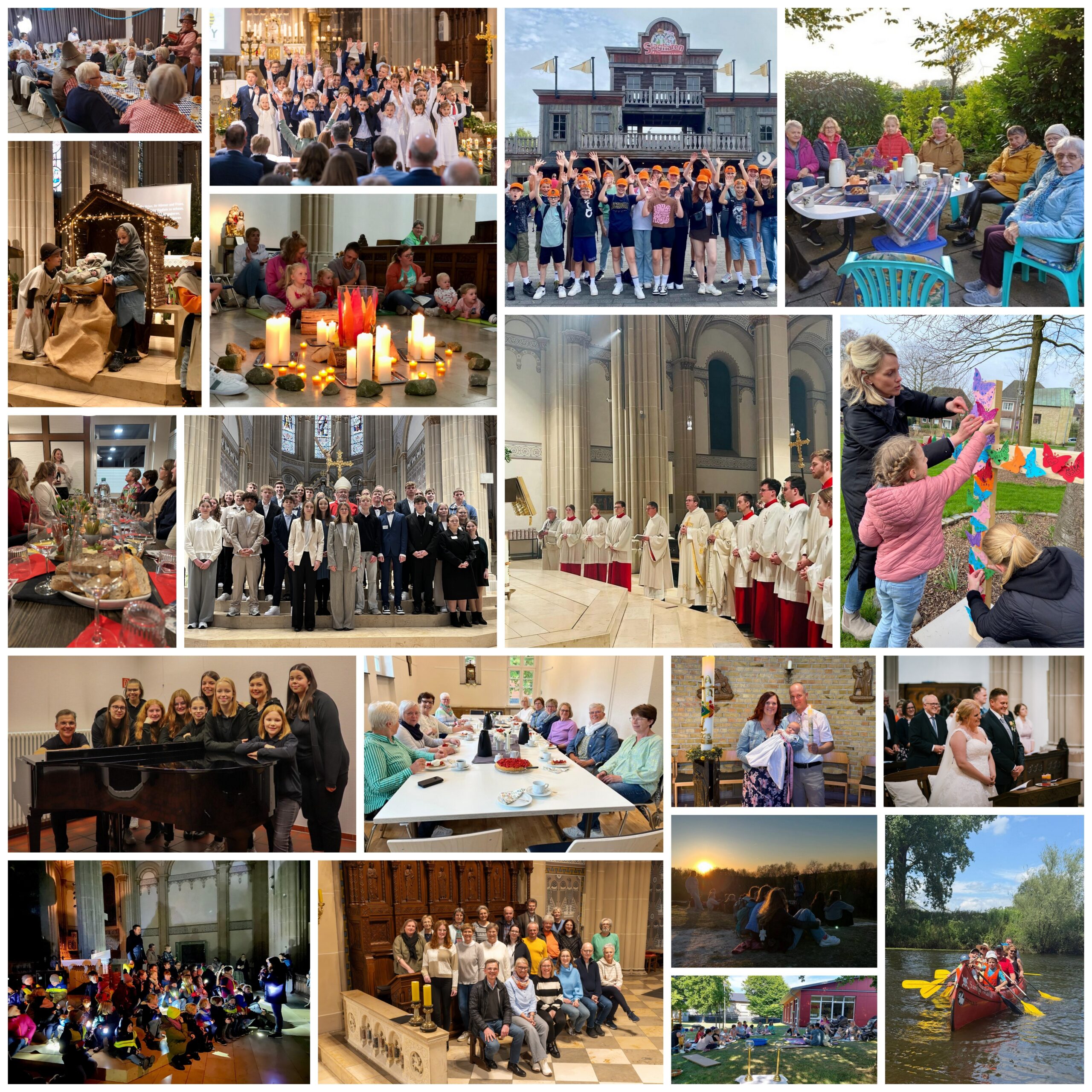 Collage St. Anna_Homepage St. Anna Kirchengemeinde 48485 Neuenkirchen
